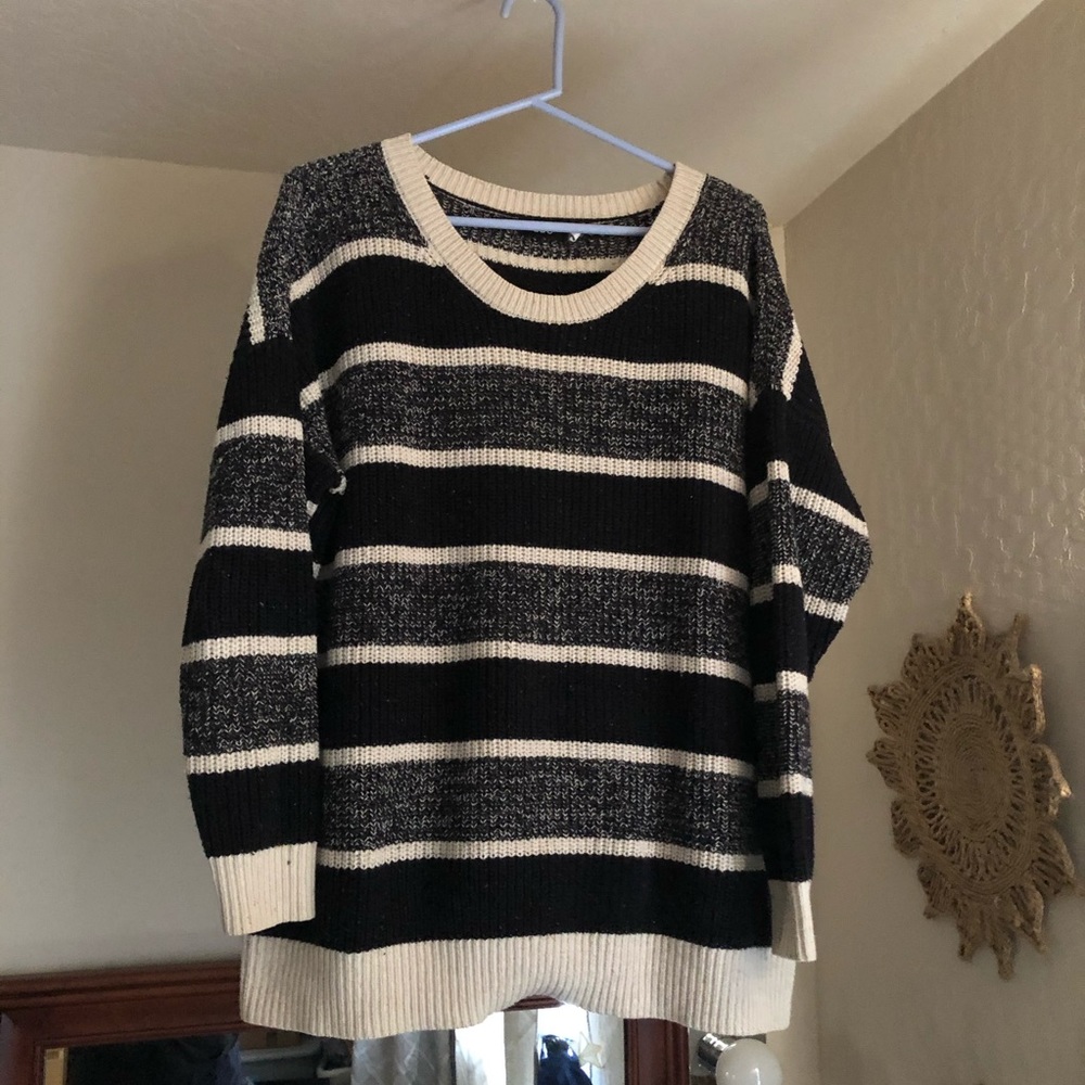 UO Striped Oversized Knit Sweater - BDG